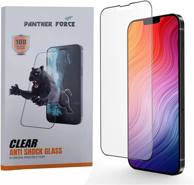 Panther Force Full Coverage Tempered Glass Screen Protector For iPhone 16 Pro