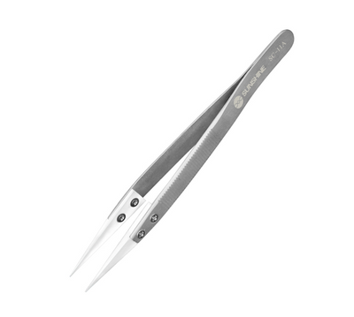 SC-11A Jump Wire Ceramics Tweezers White