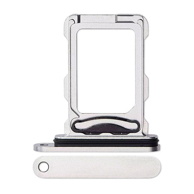 iPhone 16 Pro - 16 Pro Max - SIM Card Tray - Dual SIM - White Titanium
