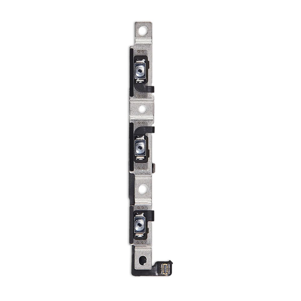 Genuine iPhone 16 Pro - Volume Button Flex Cable With Metal Bracket - Reclaimed