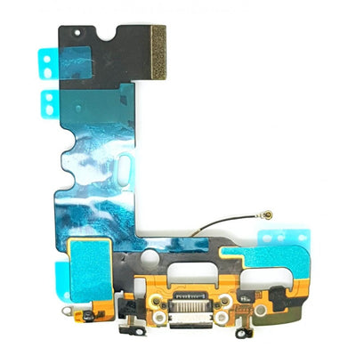 For iPhone 7 - Charge Port Assembly - Black - Premium Quality