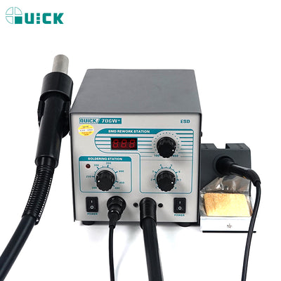 QUICK 706W+ 2 in 1 Rework and soldering station 110V/220V