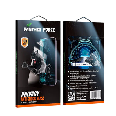 PANTHER FORCE ANTI-SHOCK SCREEN PROTECTOR WITH PRIVACY FOR IPHONE X/XS/XR TO 16PROMAX