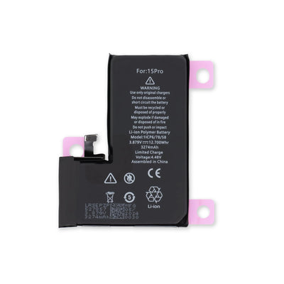 Genuine iPhone 15 Pro | Battery Pack Replacement | 3274mAh | Reclaimed