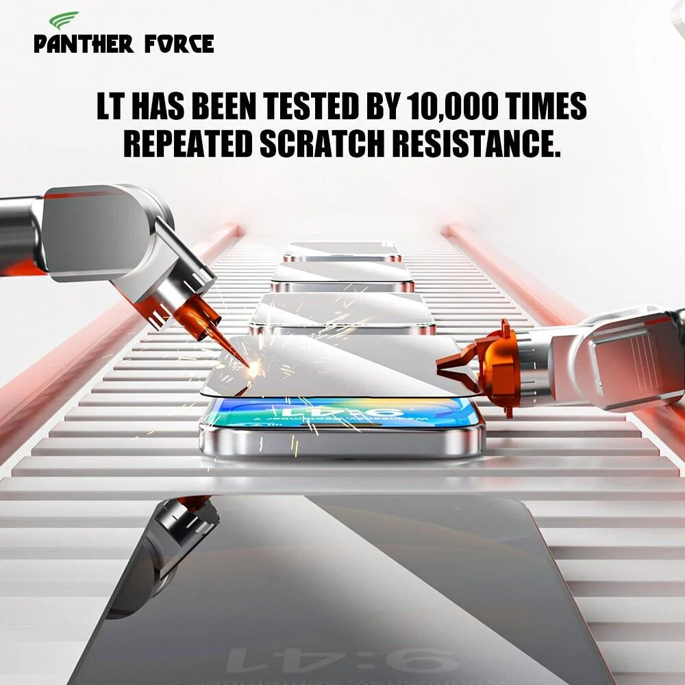 PANTHER FORCE ANTI-SHOCK SCREEN PROTECTOR WITH PRIVACY FOR IPHONE X/XS/XR TO 16PROMAX