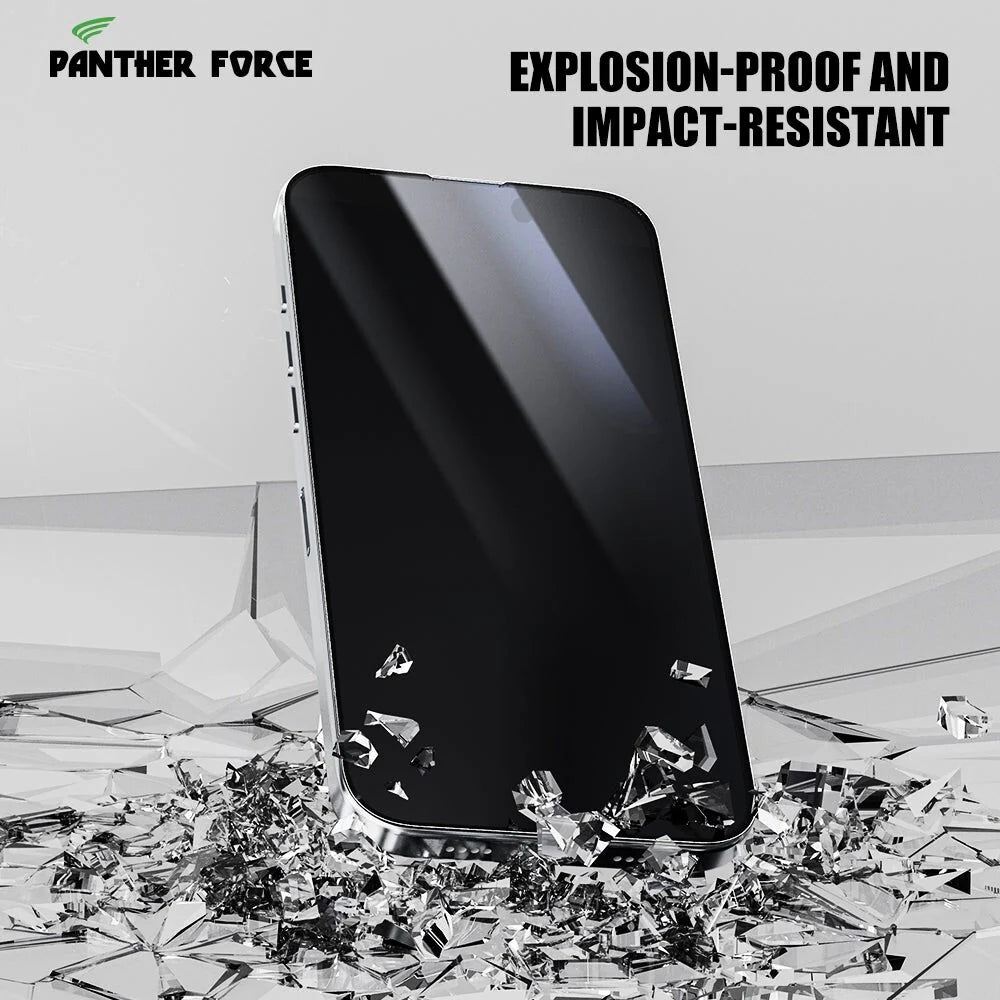 PANTHER FORCE ANTI-SHOCK SCREEN PROTECTOR WITH PRIVACY FOR IPHONE X/XS/XR TO 16PROMAX