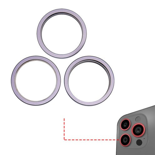 For iPhone 14 Pro - 14 Pro Max - Rear Camera Lens Bezel Only