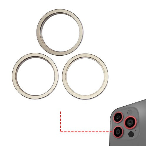 For iPhone 14 Pro - 14 Pro Max - Rear Camera Lens Bezel Only