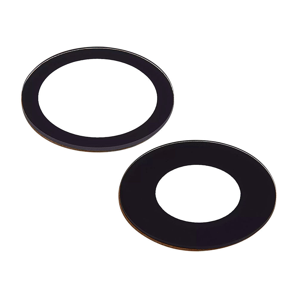 For iPhone 16 - 16 Plus - Rear Camera Lens With Adhesive - 2 Pieces - Sapphire Glass