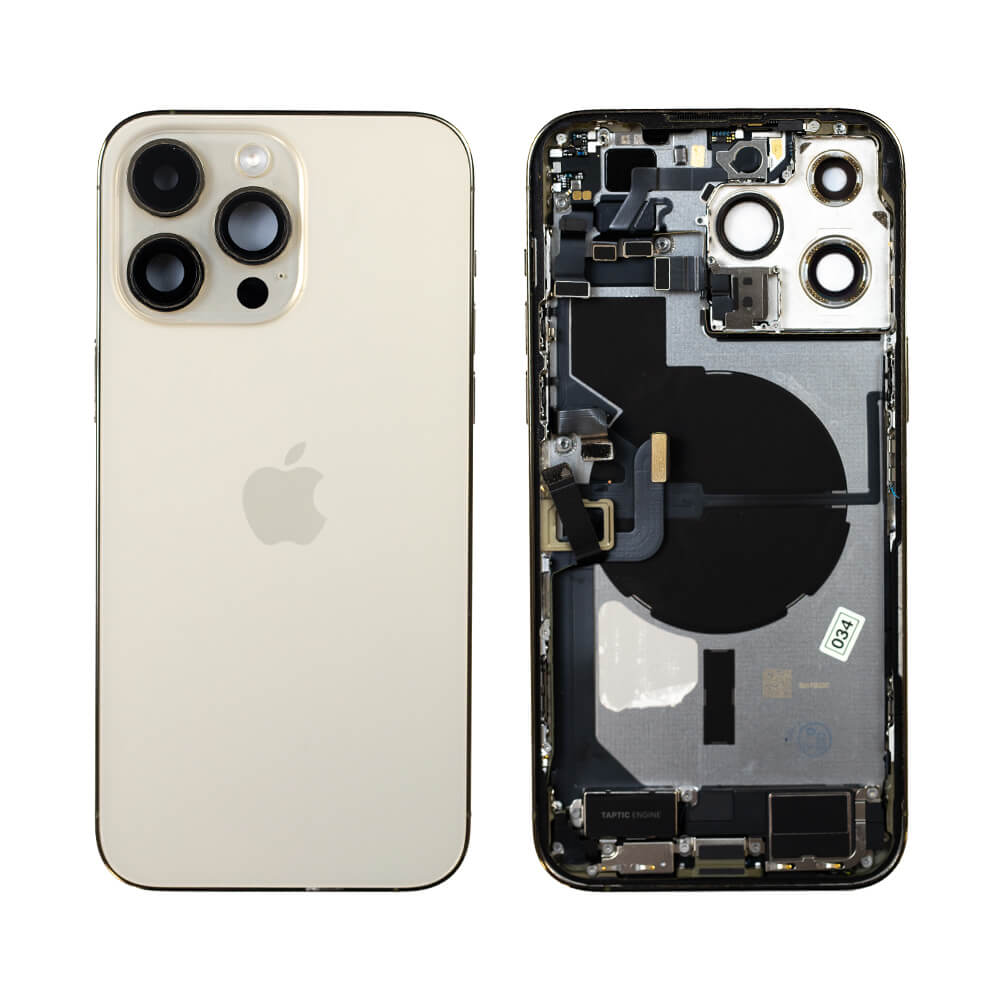 Genuine iPhone 14 Pro Max - Rear Housing Assembly With Parts - Reclaimed - Grade B